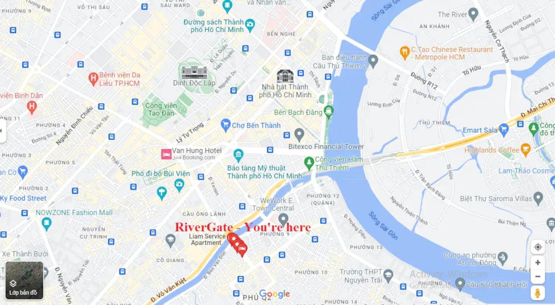The Rivergate Apartments & Condo Saigon Ho Chi Minh Zewnętrze zdjęcie